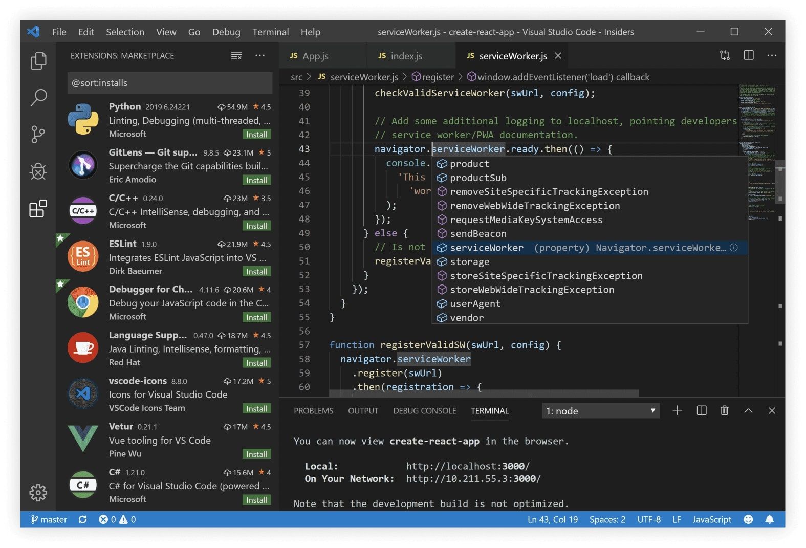 Visual Studio Code 1.82.3 for apple download